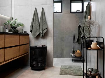Tiles bathroom rug  50x80 cm - Olive green - Zone Denmark