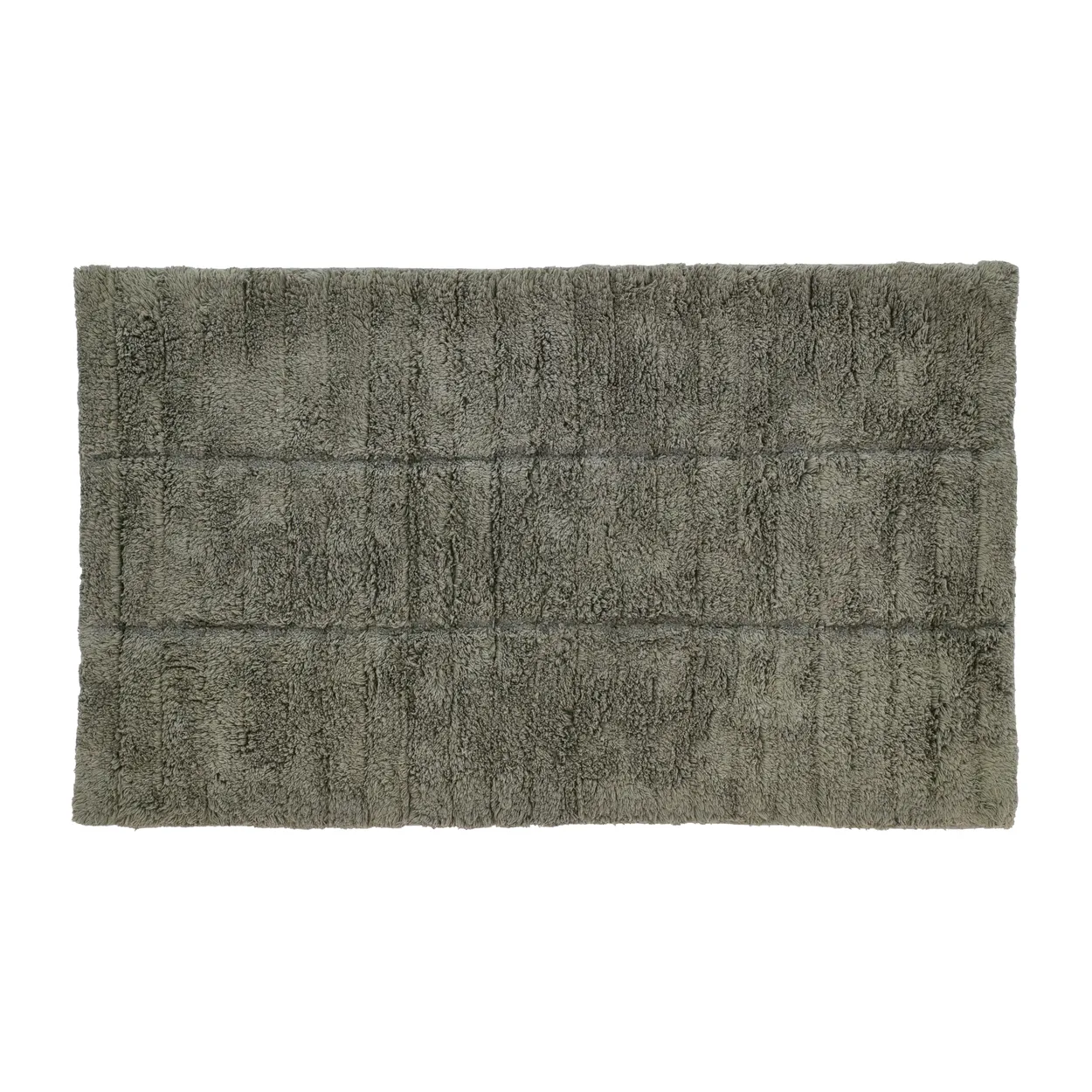 Zone Denmark Tiles bathroom rug 50x80 cm Olive green