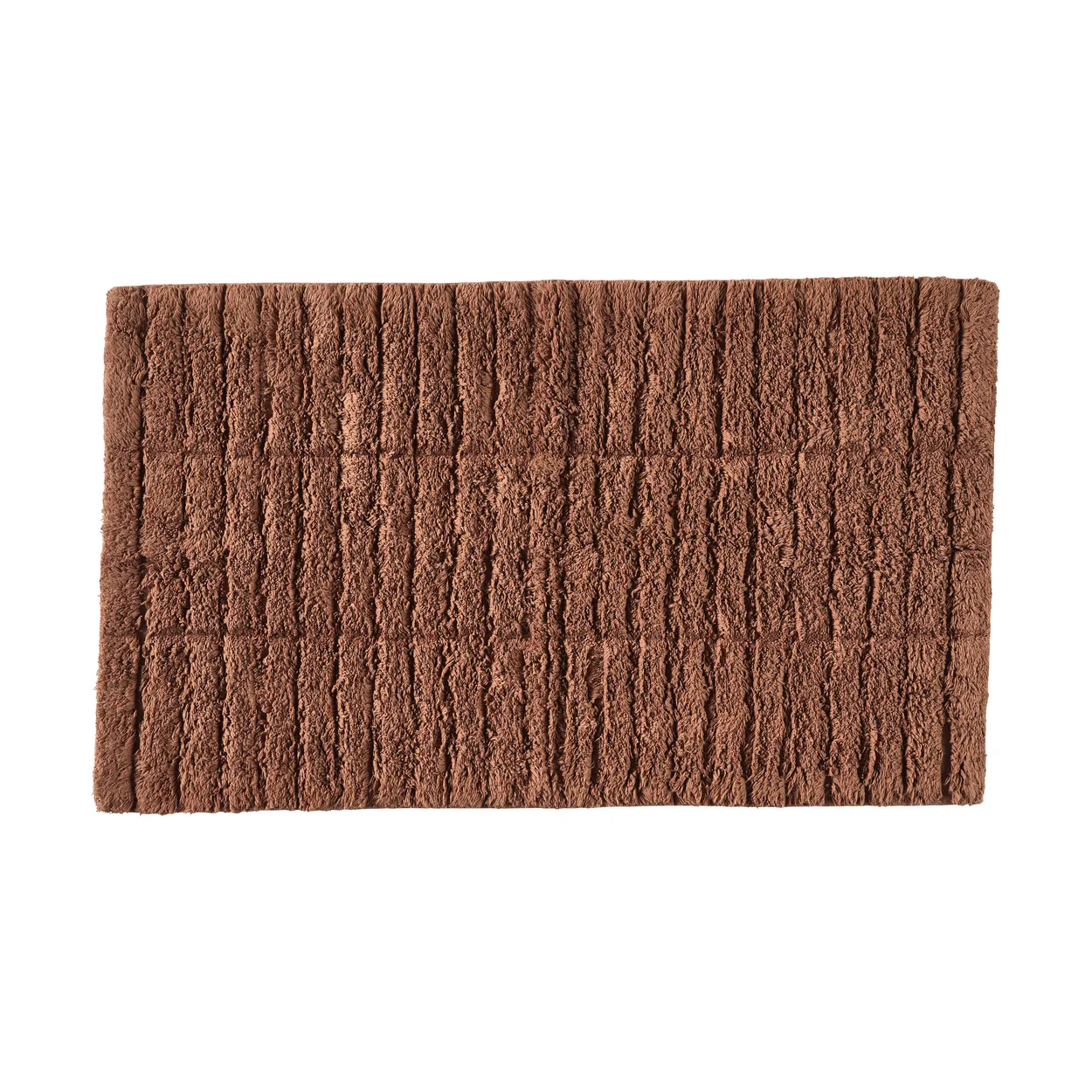 Zone Denmark Tiles bathroom rug Terracotta | Scandinavian Design | Bath mats | Red