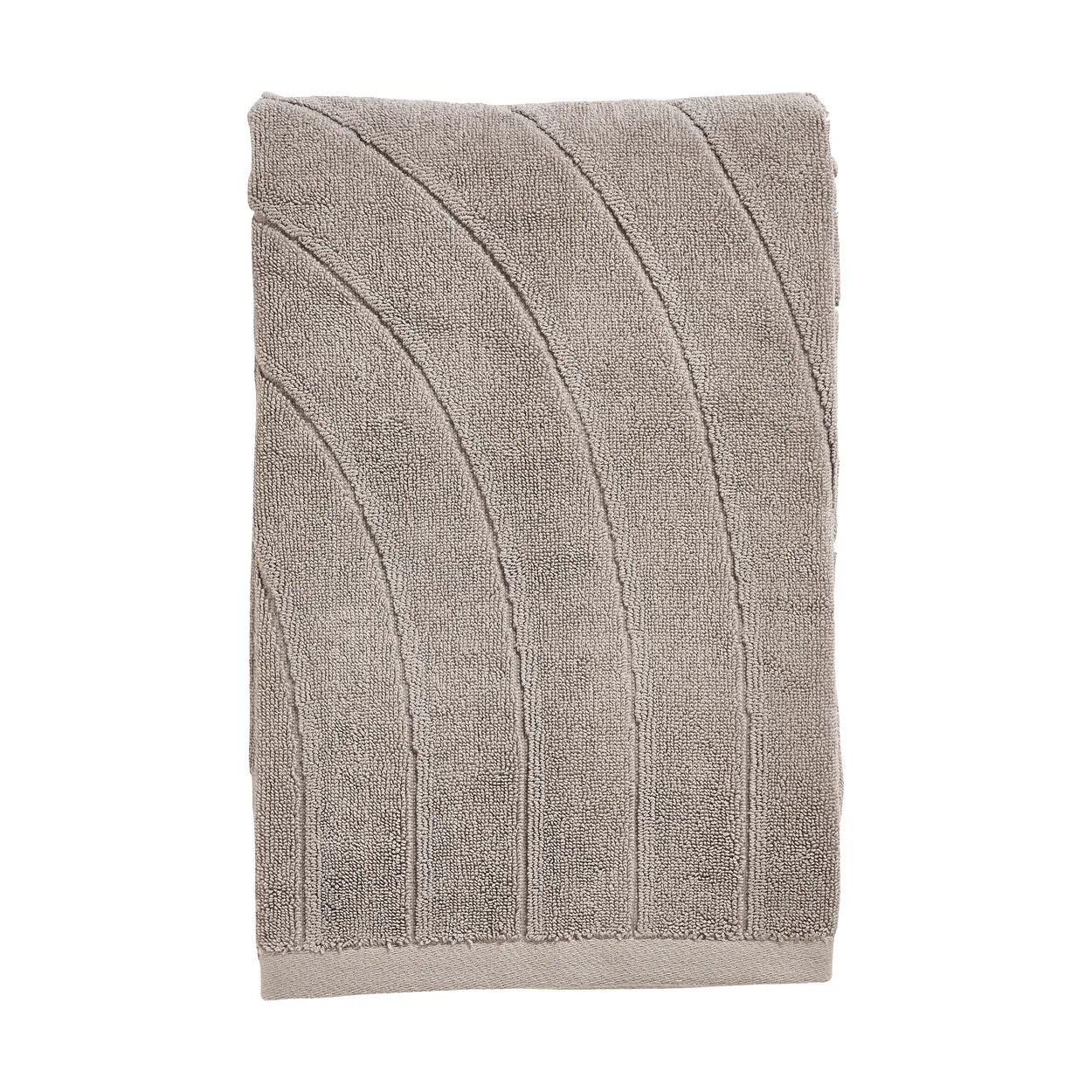 Zone Denmark Time bath towel 70x140 cm Concrete | Scandinavian Design | Bath towels | Grey
