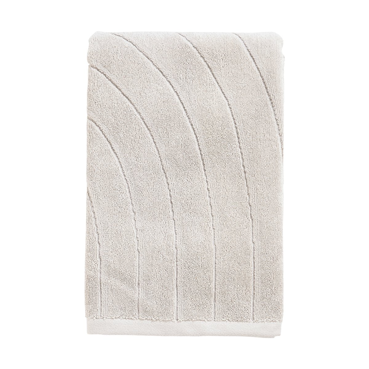 Zone Denmark Time bath towel 70x140 cm Soft grey | Scandinavian Design | Bath towels | Grey