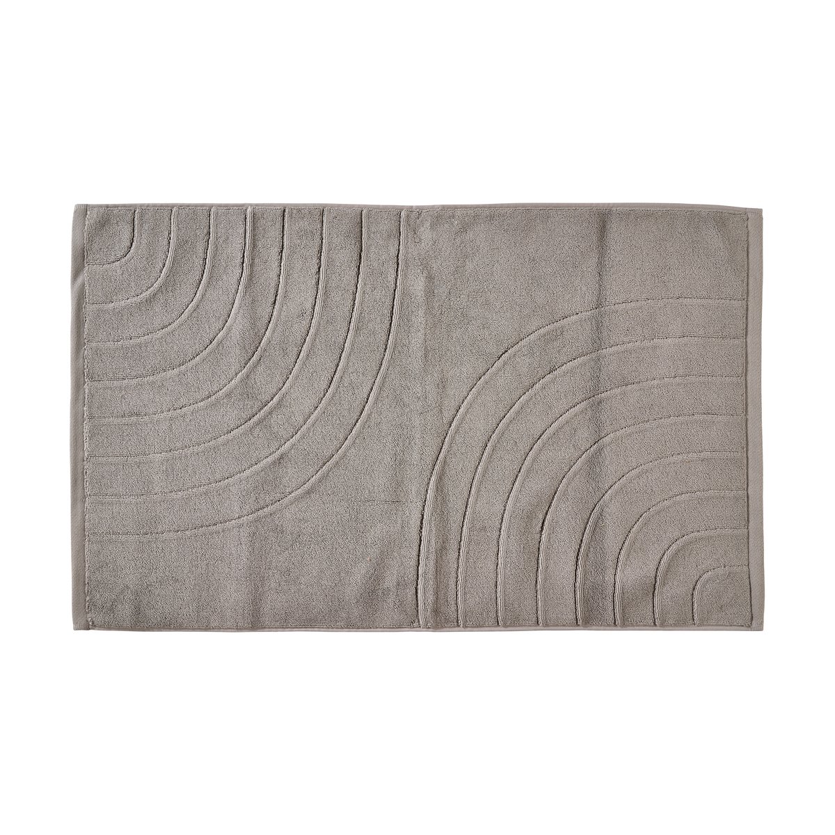 Zone Denmark Time bathroom mat 50x80 cm Concrete | Scandinavian Design | Bath mats | Grey