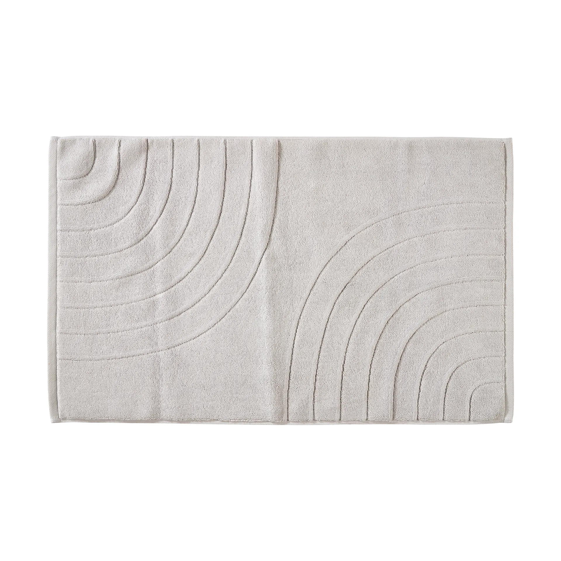 Time bathroom mat 50x80 cm, Soft grey Zone Denmark