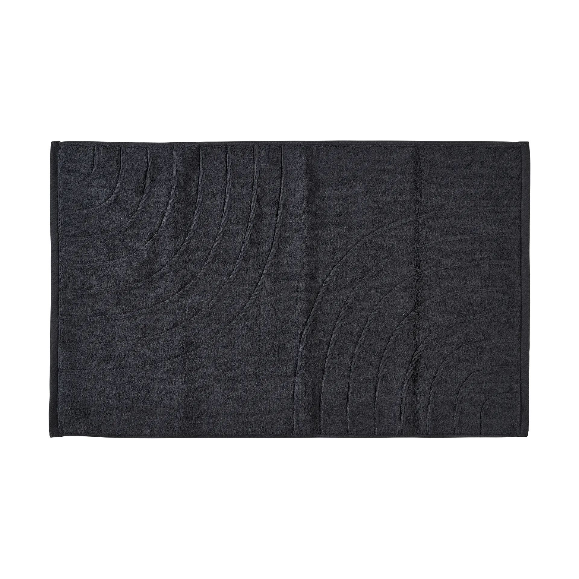 Time bathroom mat 50x80 cm, Svart Zone Denmark