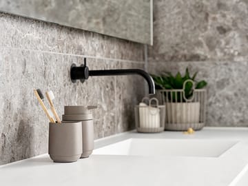 Time soap dispenser 13 cm - Concrete - Zone Denmark