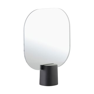 Zone Denmark Time table mirror 26.5 cm Black