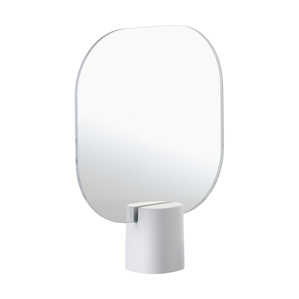 Zone Denmark Time table mirror 26.5 cm Soft Grey | Scandinavian Design | Table mirrors | Grey