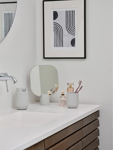 Time table mirror 26.5 cm - Soft Grey - Zone Denmark