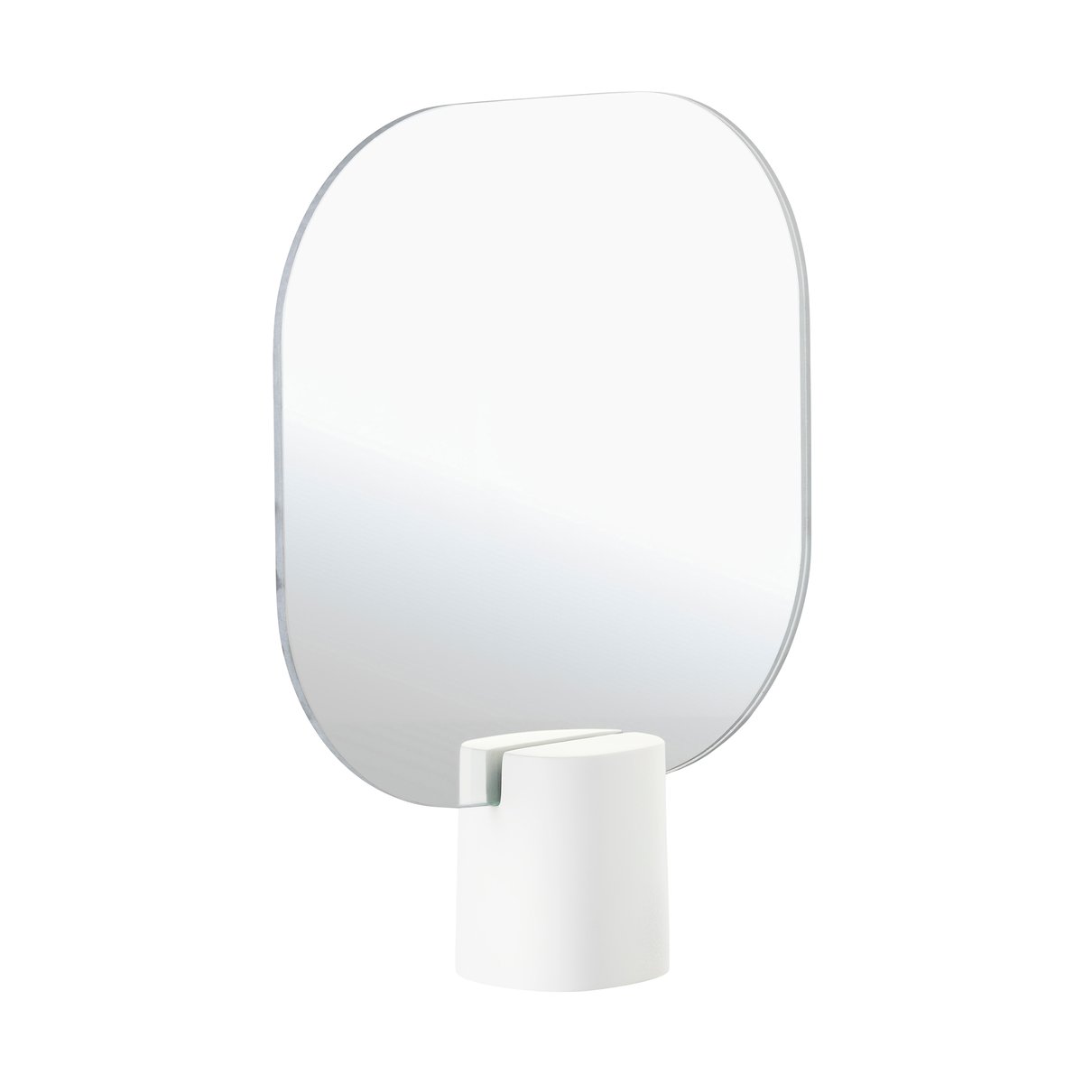 Zone Denmark Time table mirror 26.5 cm White | Scandinavian Design | Table mirrors | White