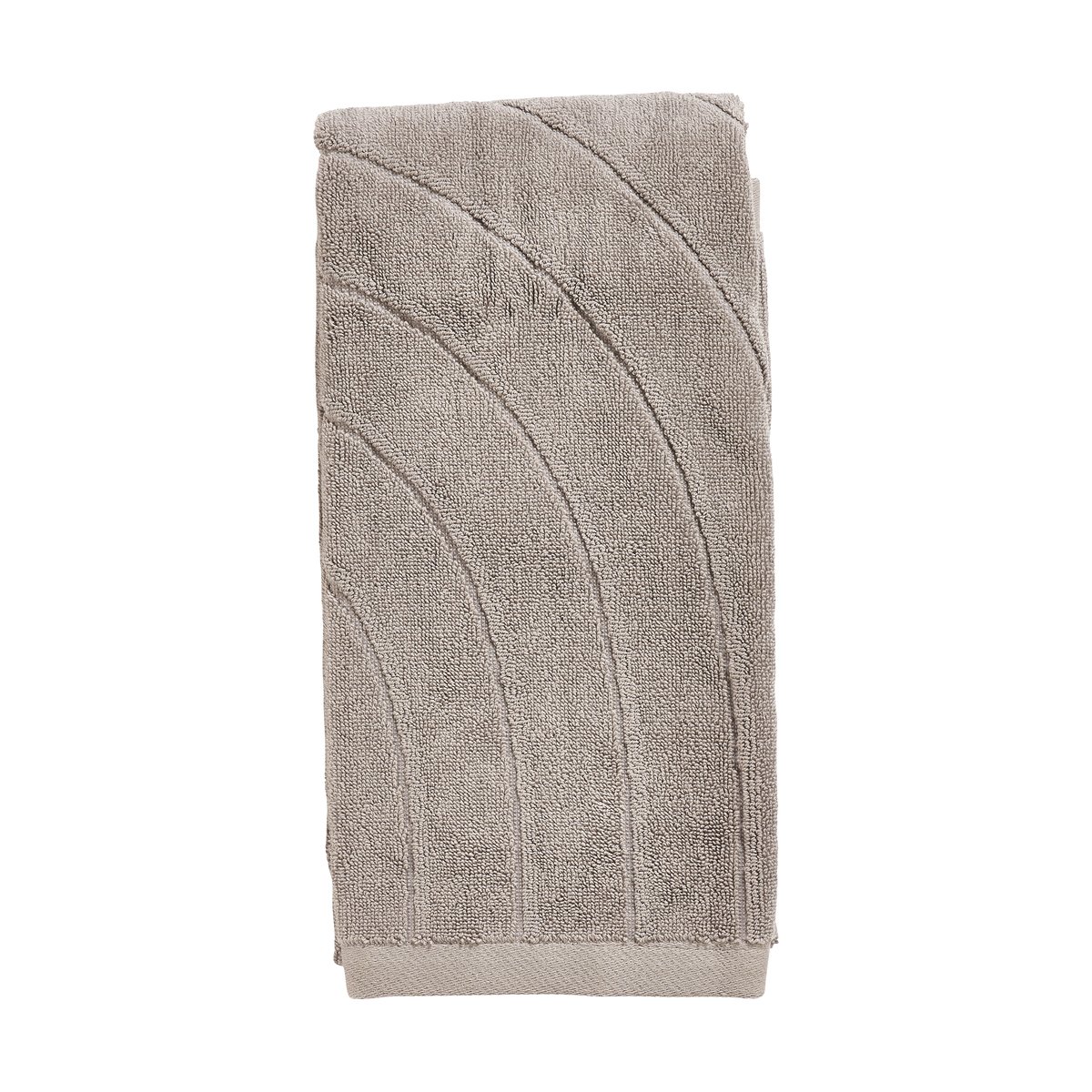 Zone Denmark Time towel 50x100 cm Concrete | Scandinavian Design | Bath towels | Grey