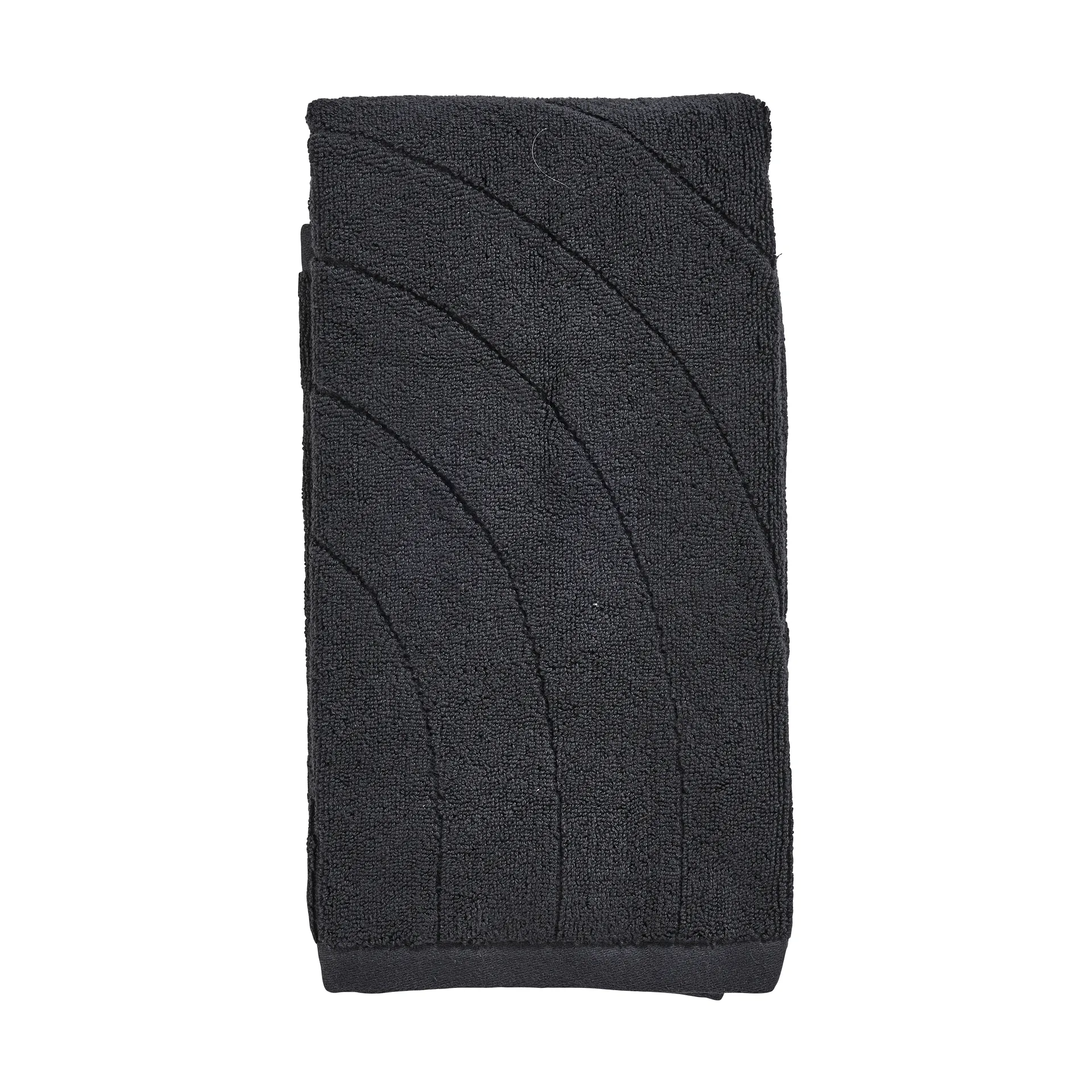 Time towel 50x100 cm, Svart Zone Denmark