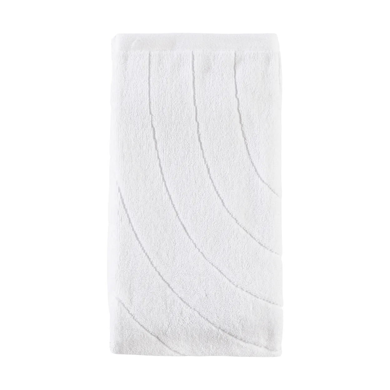 Zone Denmark Time towel 50x100 cm White | Scandinavian Design | Bath towels | White