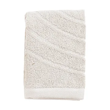 Time washcloth 30x30 cm - Soft grey - Zone Denmark