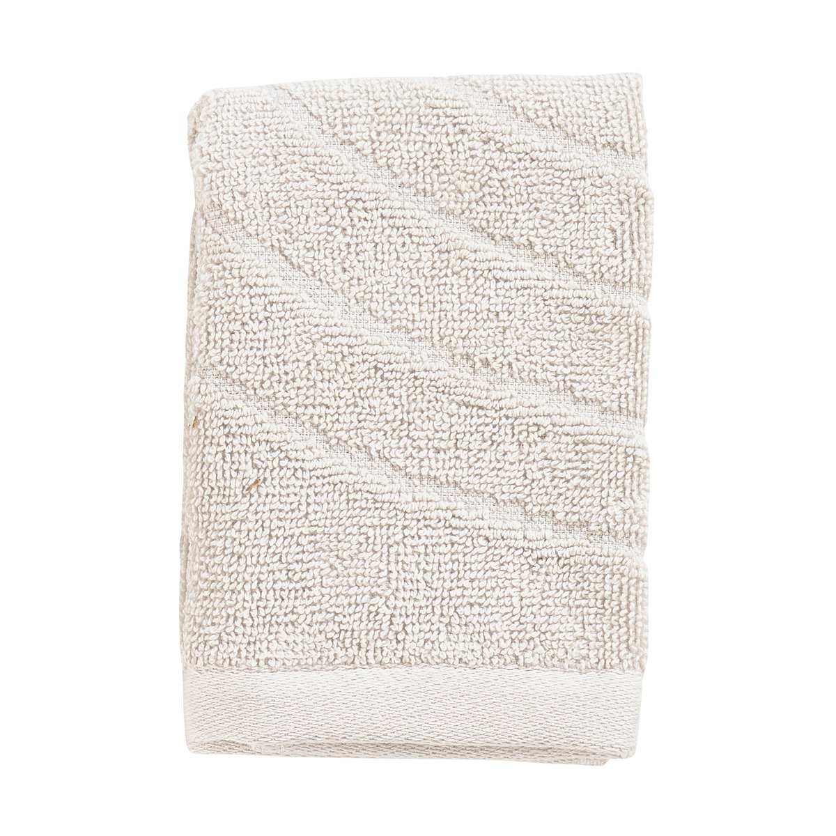 Zone Denmark Time washcloth 30x30 cm Soft grey | Scandinavian Design | Hand towels | Grey