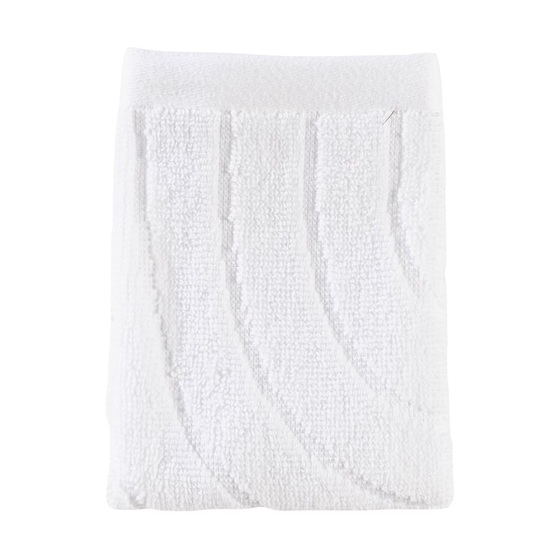 Zone Denmark Time washcloth 30x30 cm White