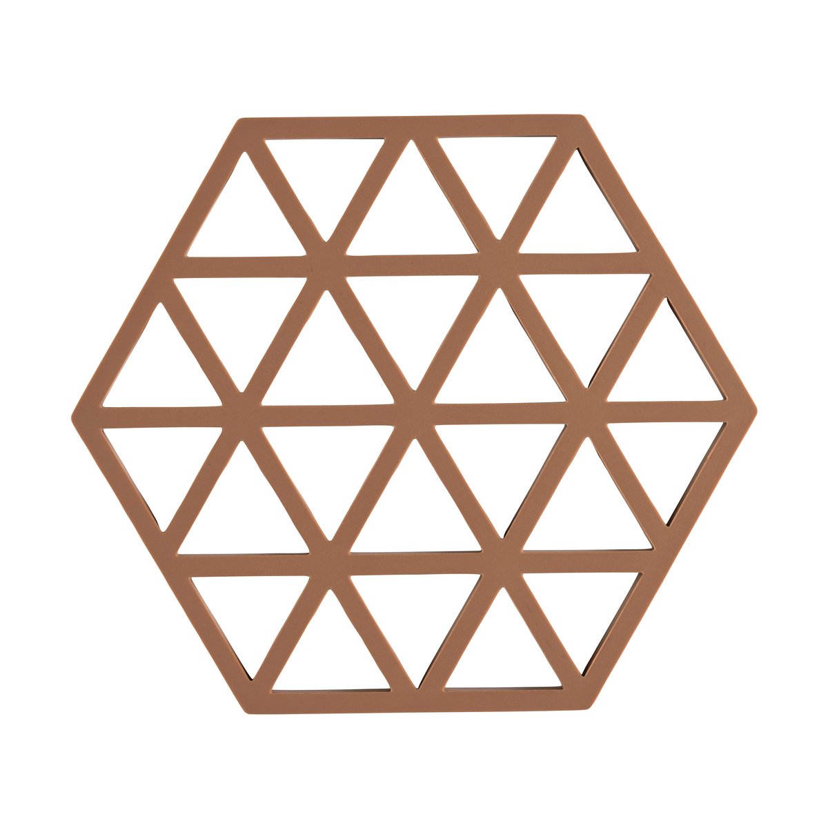 Zone Denmark Triangle trivet Almond | Scandinavian Design | Trivets | Brown