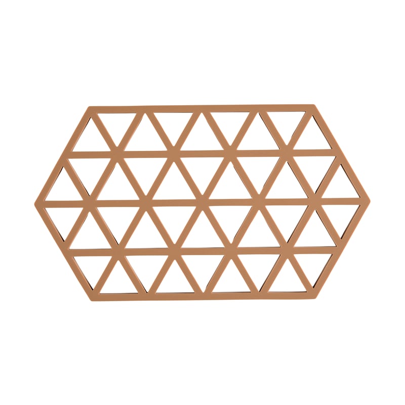 Zone Denmark Triangle trivet large Light Terracotta
