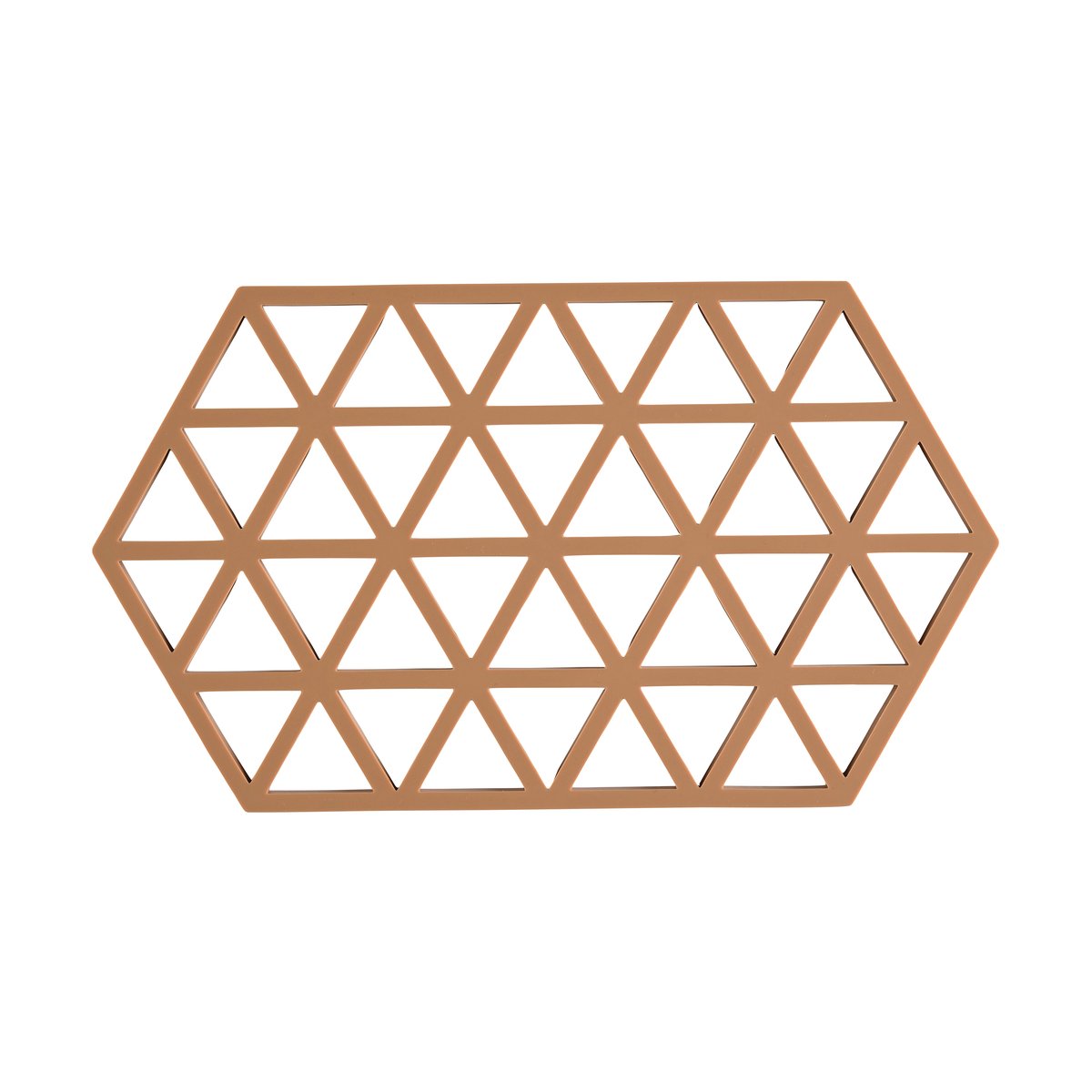 Zone Denmark Triangle trivet large Light Terracotta