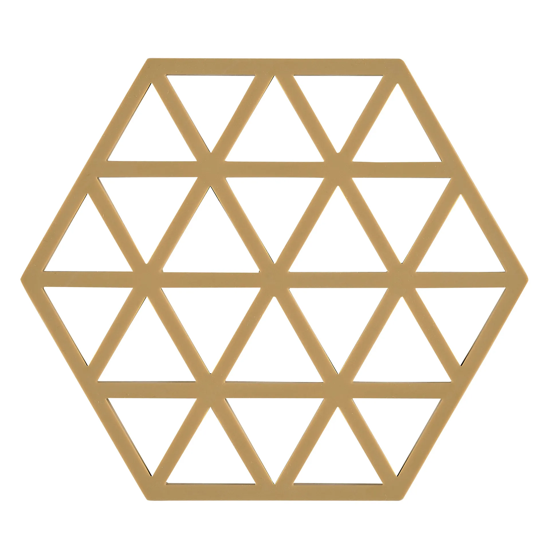 Triangles trivet 14x16 cm, khaki Zone Denmark