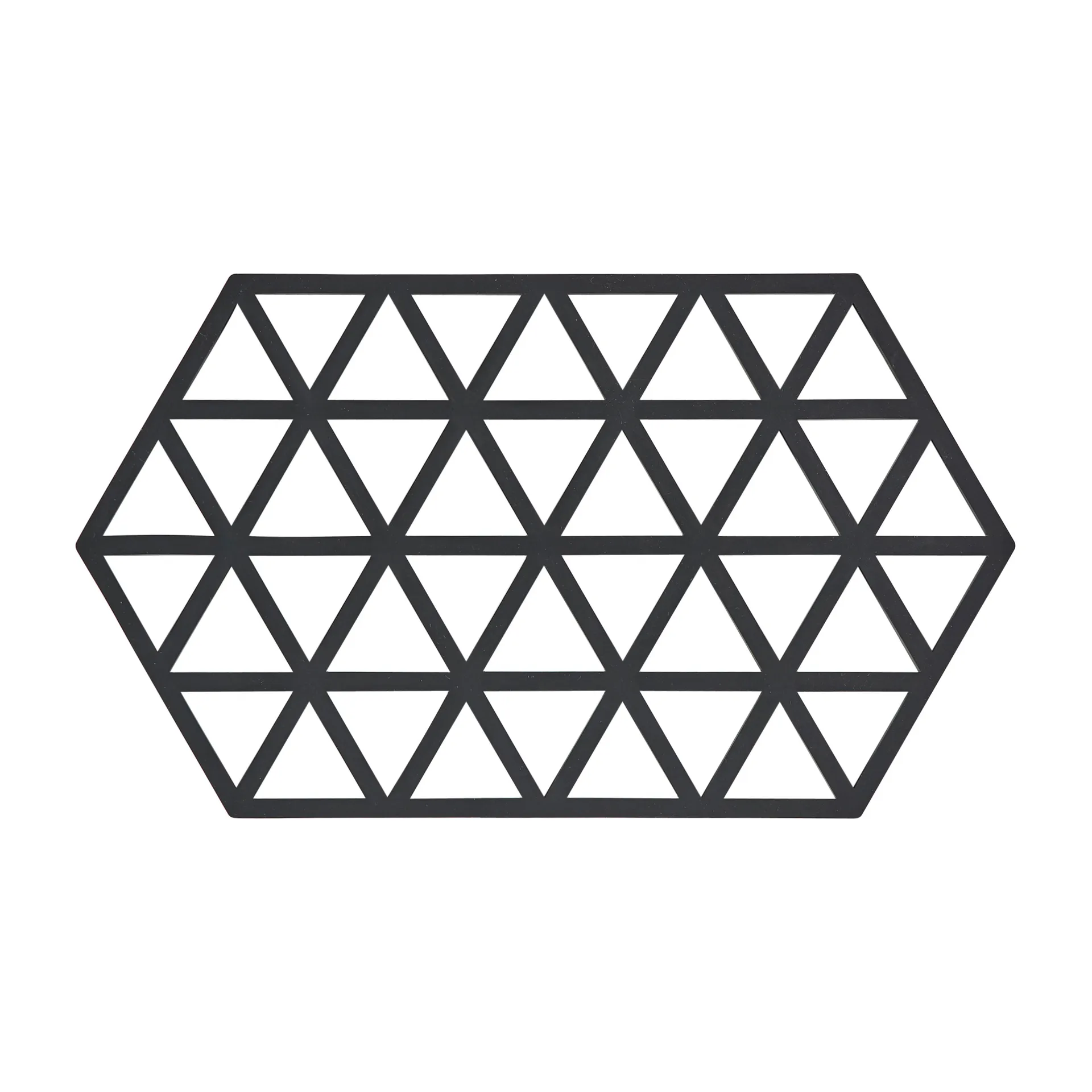 Triangles trivet 14x24 cm, Black Zone Denmark