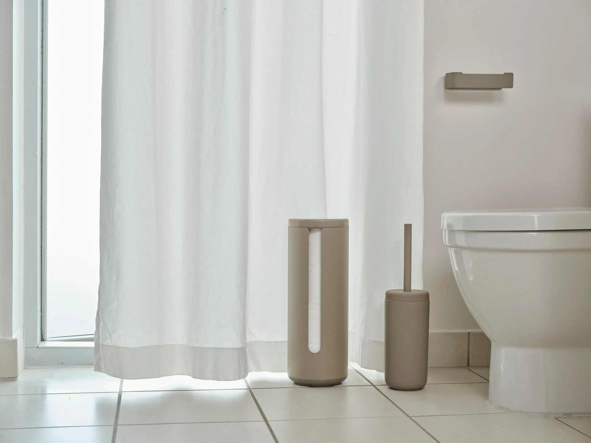 Ume holder for toilet paper, Taupe Zone Denmark