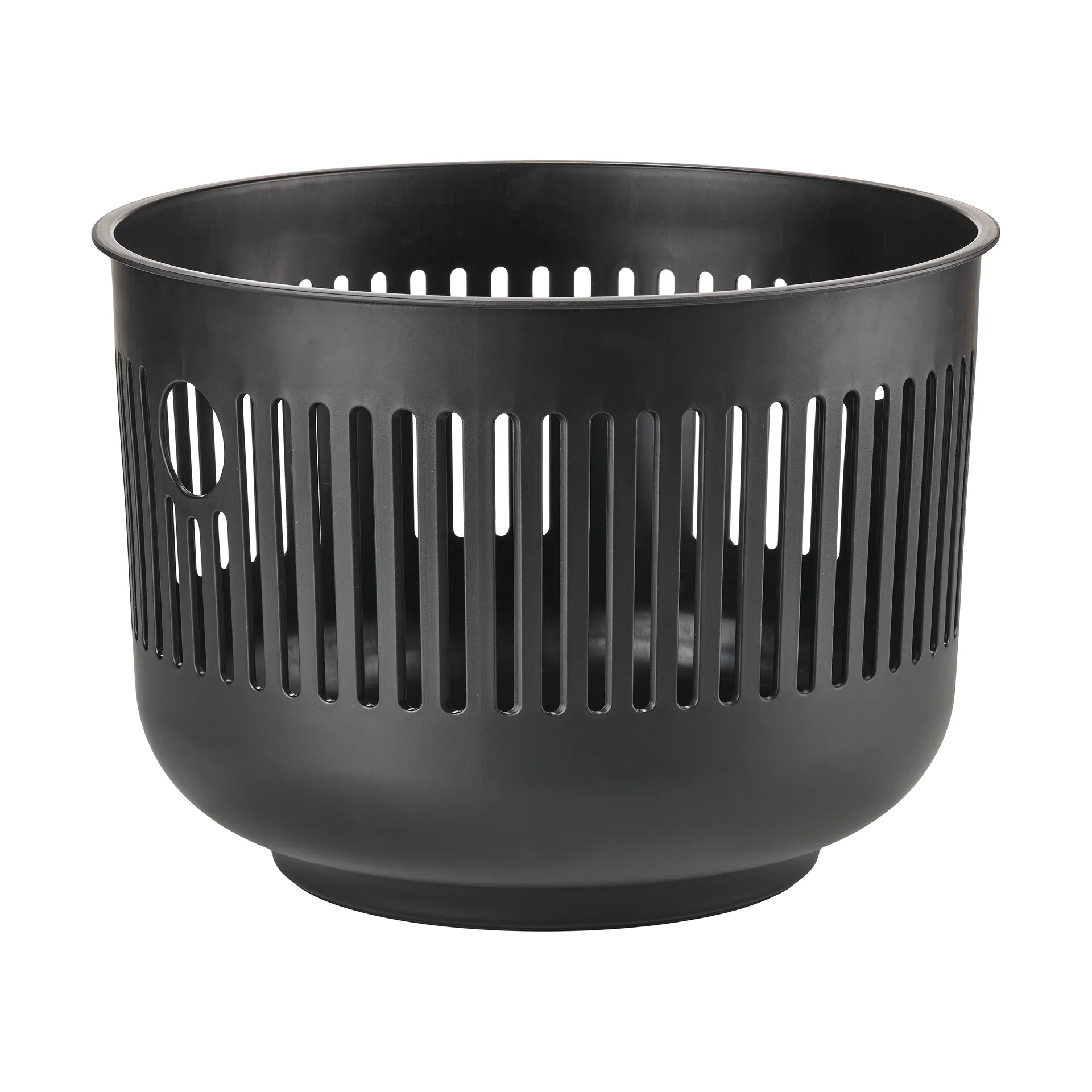 Ume laundry basket Ø40x29 cm, Black Zone Denmark