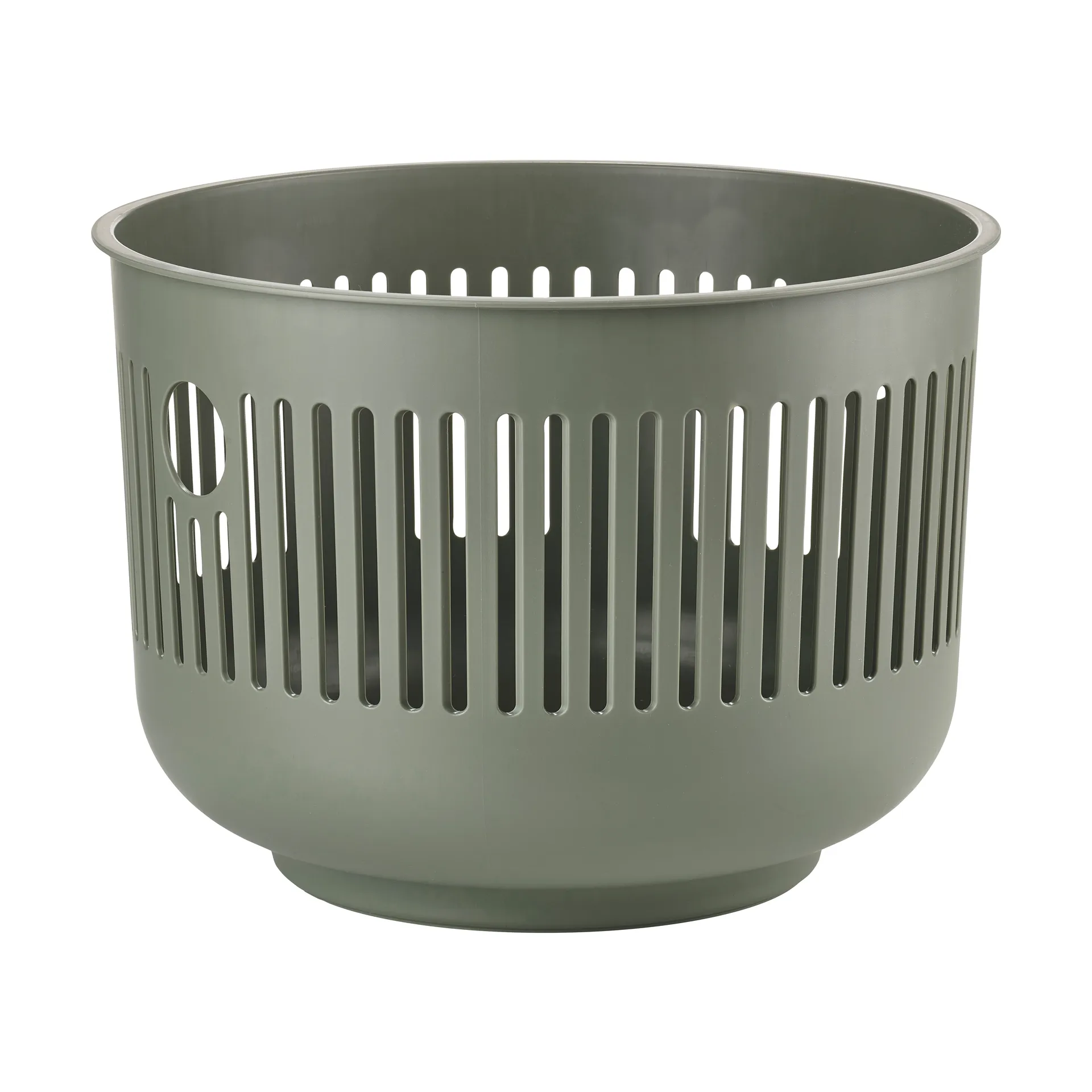 Ume laundry basket Ø40x29 cm, Olive green Zone Denmark