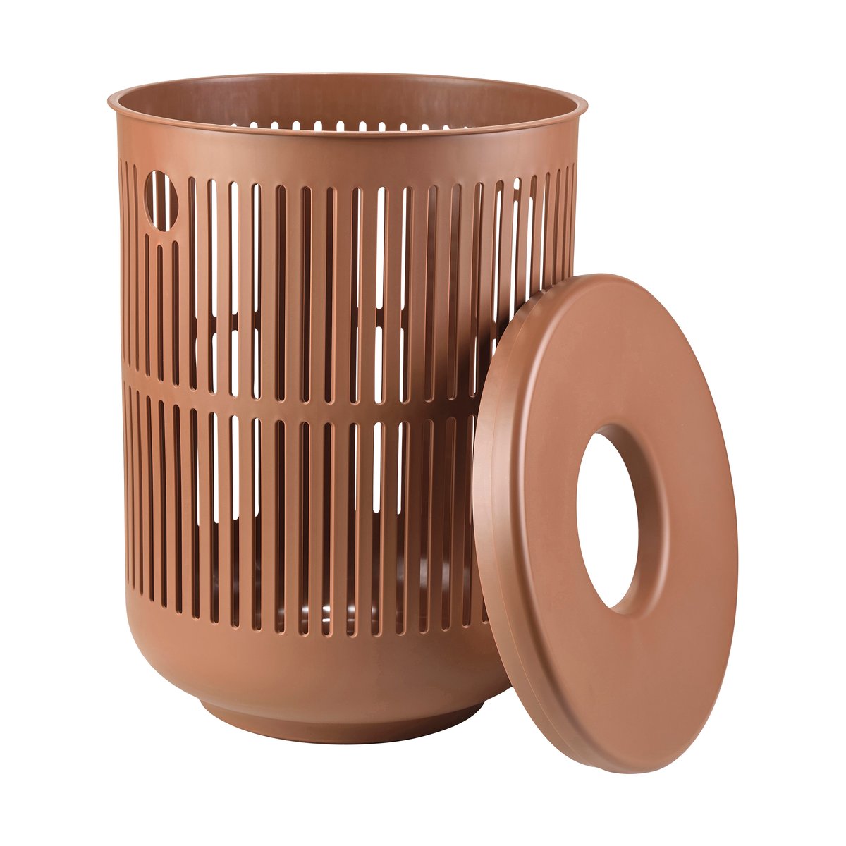 Zone Denmark Ume laundry basket Terracotta | Scandinavian Design | Laundry baskets | Red