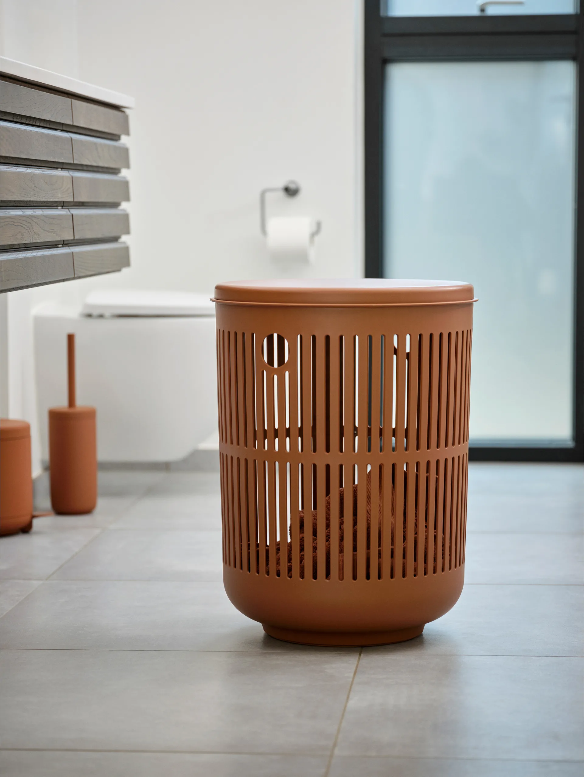 Ume pedal bin 4 l, Terracotta Zone Denmark