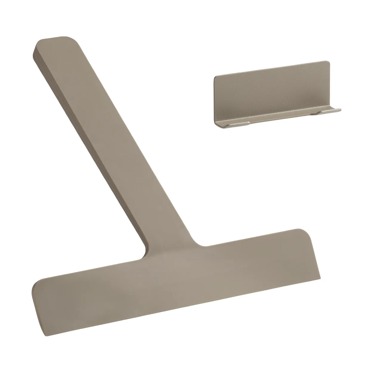 Zone Denmark Ume scraper with holder Taupe | Scandinavian Design | Brown
