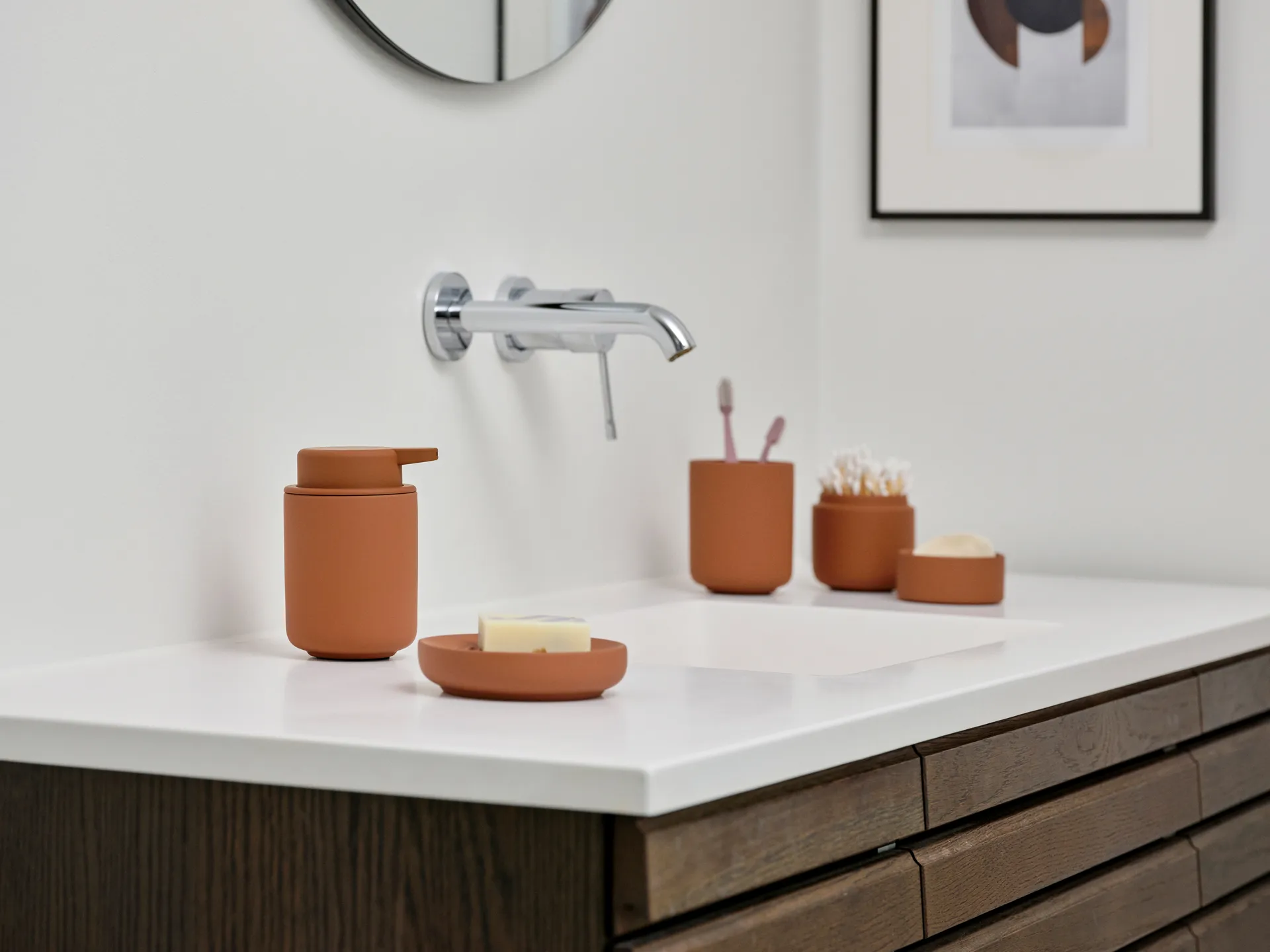 Ume soap dish, Terracotta Zone Denmark
