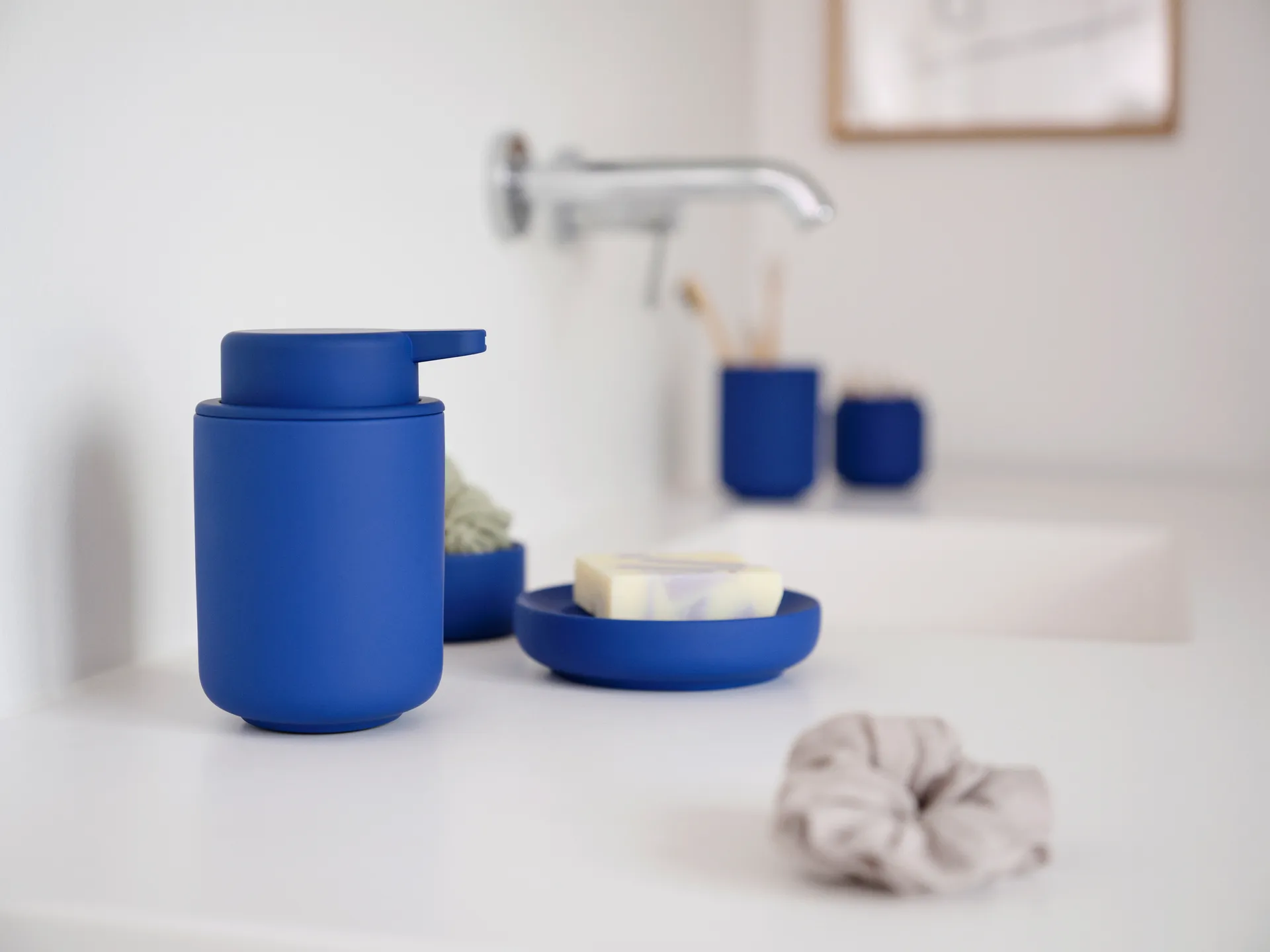 Ume soap dispenser, Indigo Blue Zone Denmark