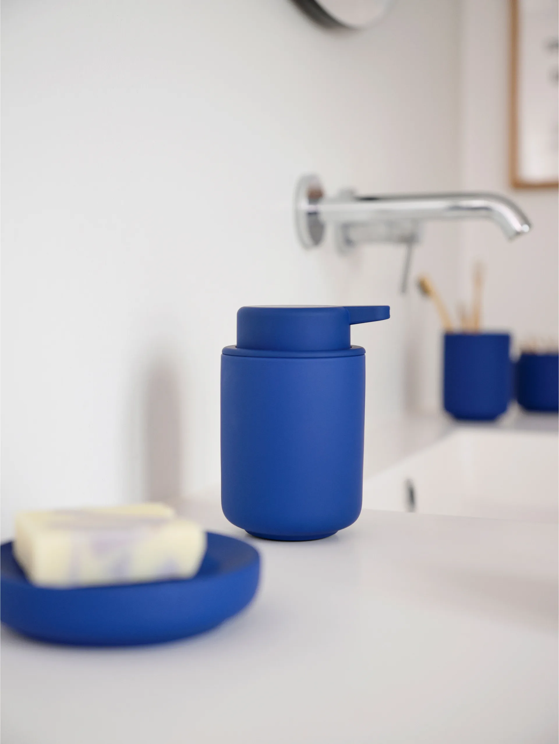 Ume soap dispenser, Indigo Blue Zone Denmark