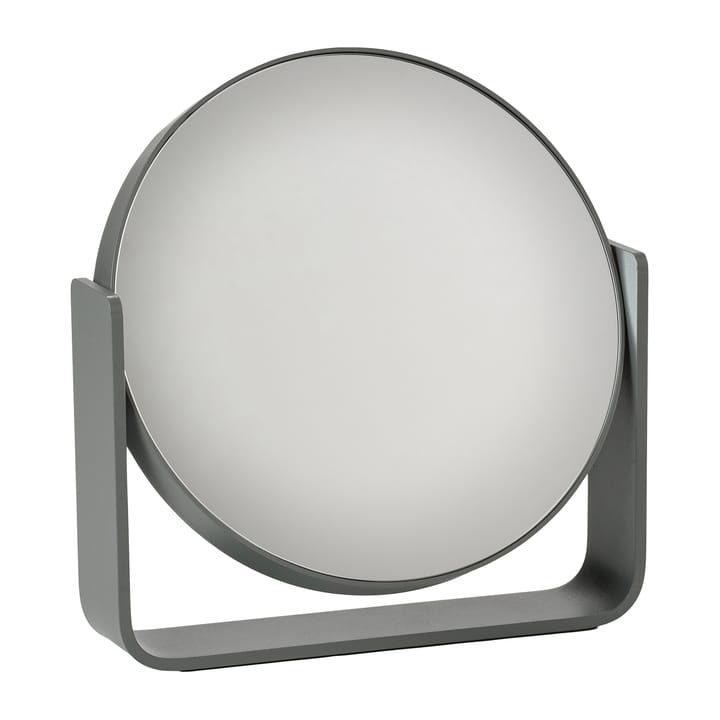 Ume table mirror with 5x forlargeing 19x19.5 cm - Grey - Zone Denmark