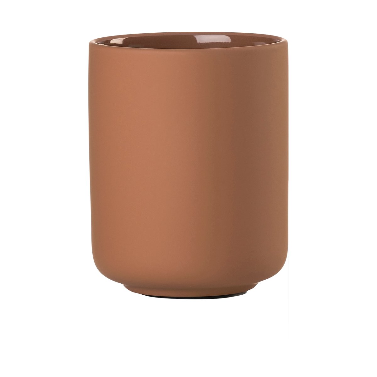 Zone Denmark Ume toothbrush cup Terracotta | Scandinavian Design | Toothbrush holders | Red