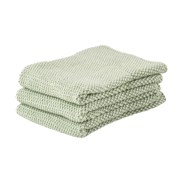 Zone dishcloth 3-pack - Mint - Zone Denmark