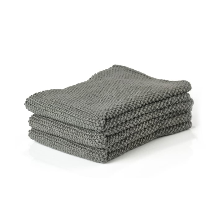 Zone dishcloth 3-pack - Olive green - Zone Denmark