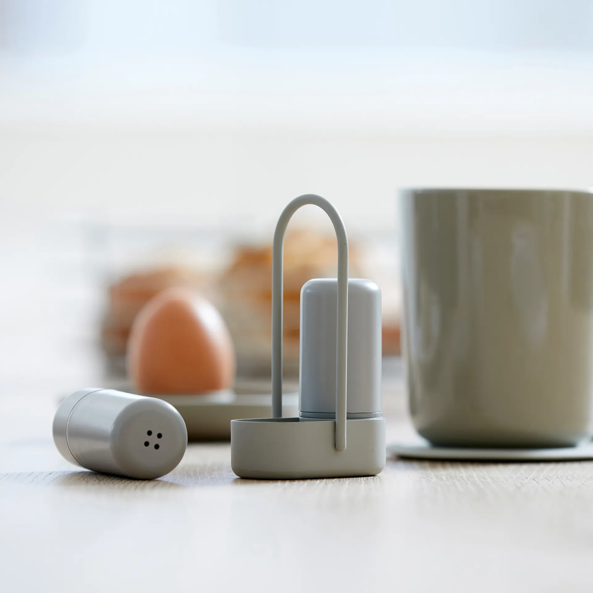 Zone Singles salt and pepper set, mud Zone Denmark