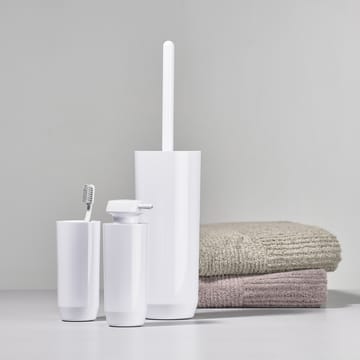 Zone Suii toothbrush mug 14 cm - white - Zone Denmark