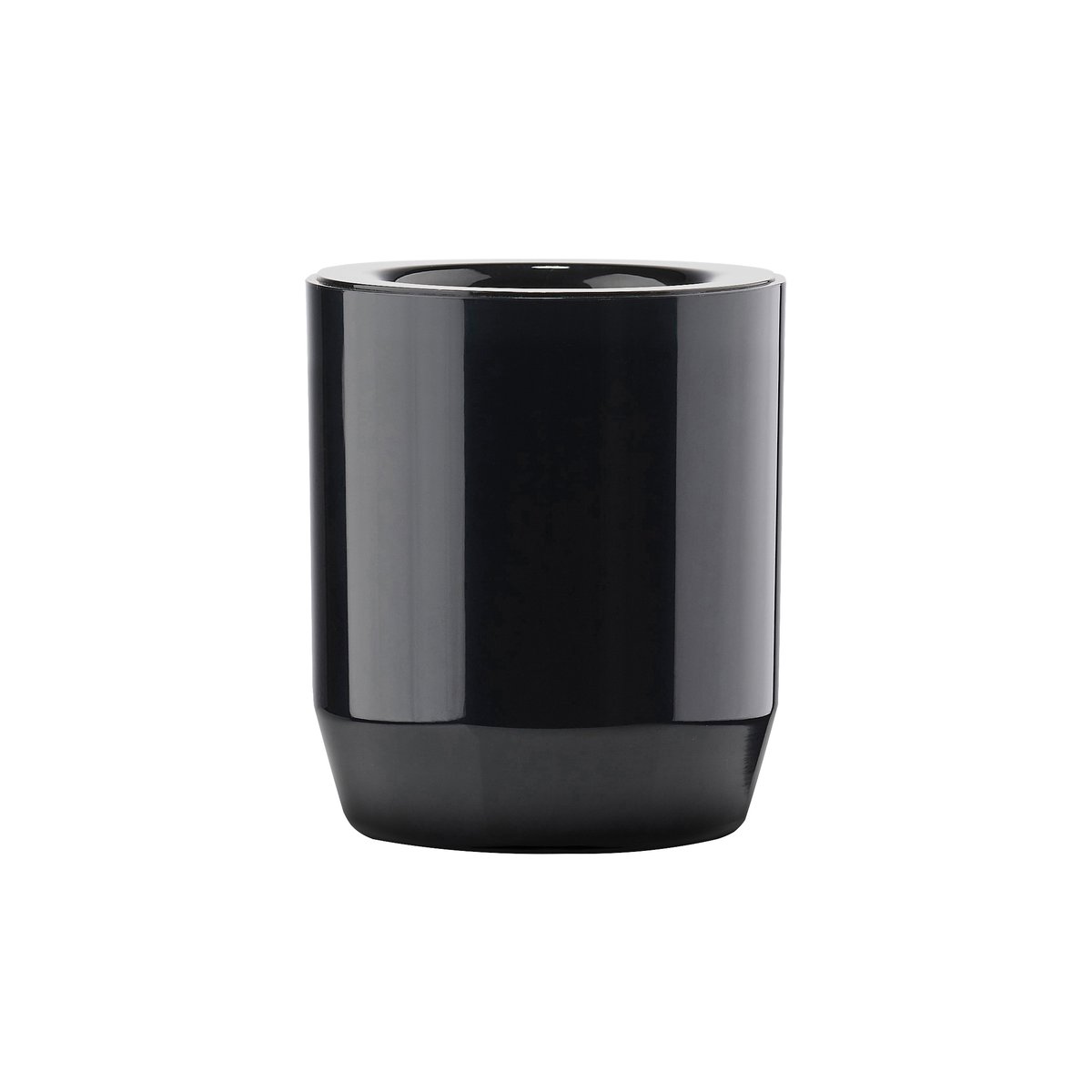 Zone Denmark Zone Suii toothbrush mug 9 cm black | Scandinavian Design | Toothbrush holders | Black