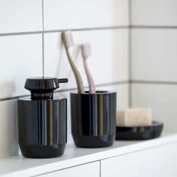 Zone Suii toothbrush mug 9 cm - black - Zone Denmark