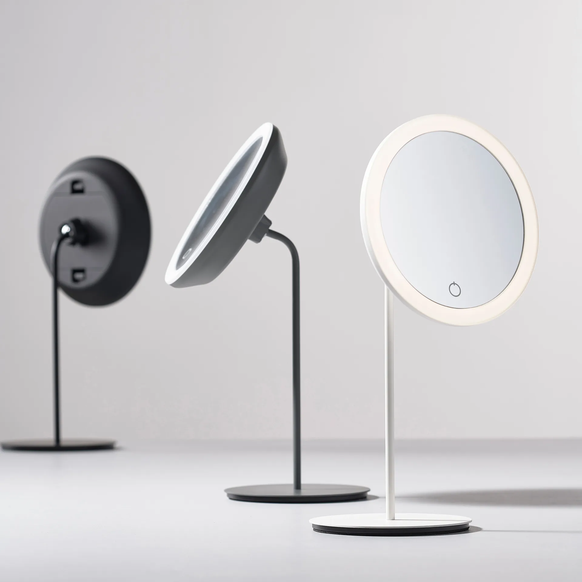 Zone table mirror 5x magnification, black Zone Denmark