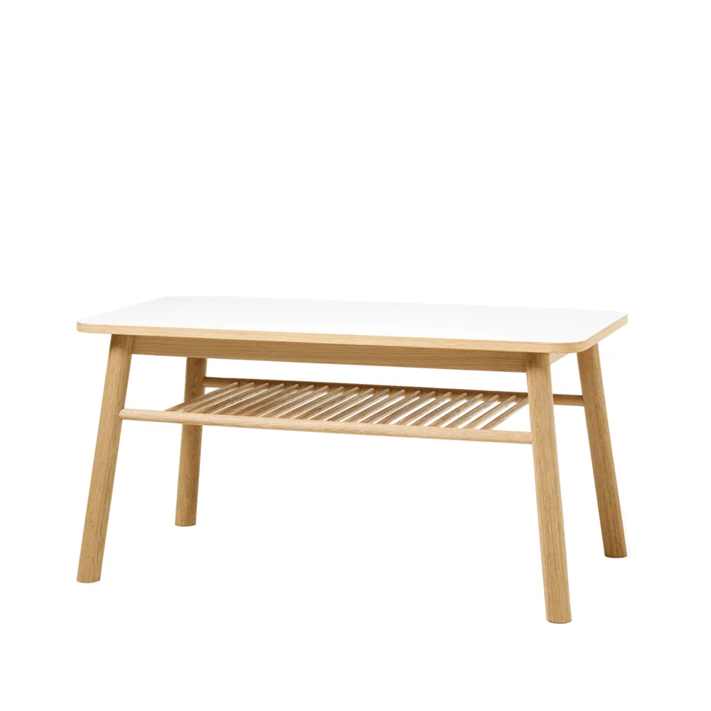 Zweed Mino coffee table White/oak | Scandinavian Design | Coffee tables | White