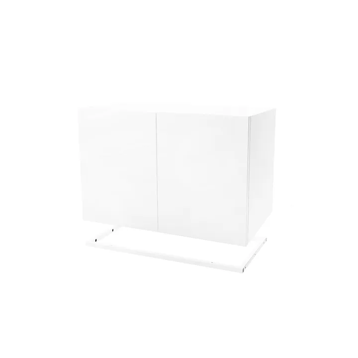 Molto 560 cabinet - modul - White. incl. white metal frame - Zweed