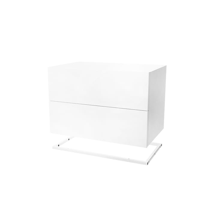 Molto 560 drawer module - White including white metal frame - Zweed
