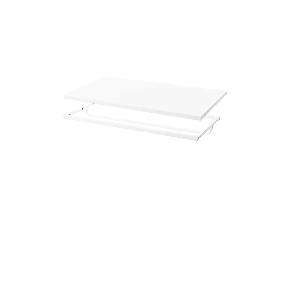 Molto 560 hanger, White, incl. white shelf Zweed