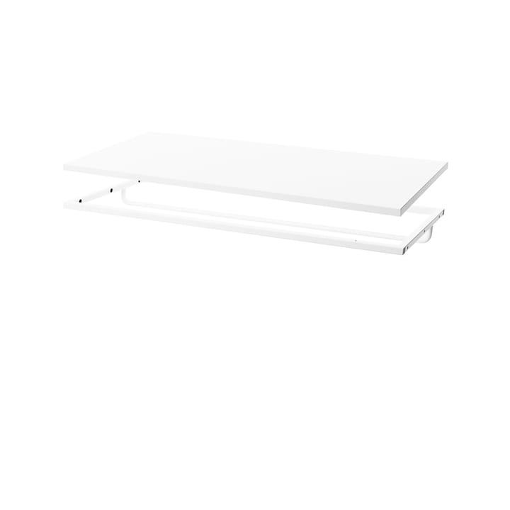 Molto 840 hanger - White, incl. white shelf - Zweed