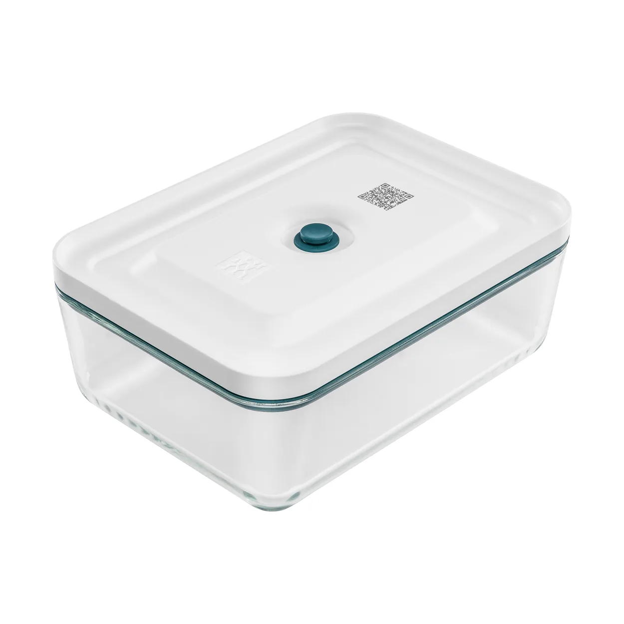 Zwilling La-Mer flat vacuum lunchbox glass 2 L 24.5x18.5x9 cm