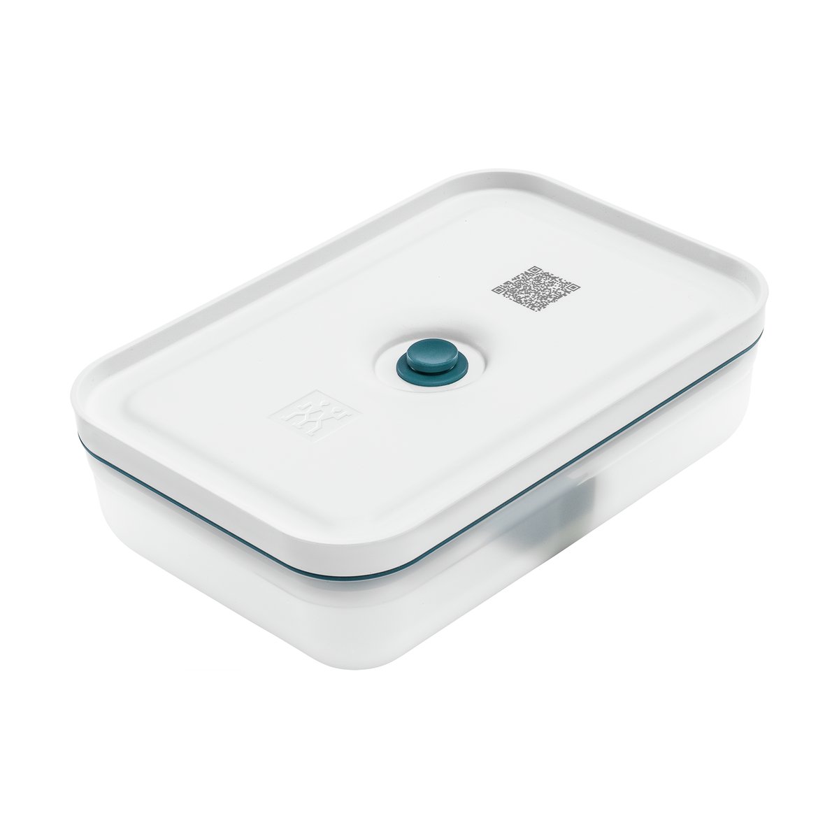 Zwilling La-Mer flat vacuum lunchbox with divider 1 L 21.5x14.5x7 cm