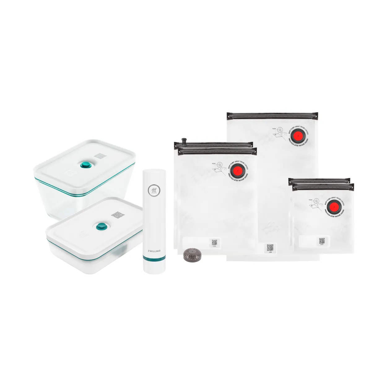 Zwilling La-Mer vacuum starter set glass 8 pieces | Scandinavian Design | Other kitchen utensils | Transparent